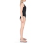 CK UNDERWEAR-Γυναικείο ολόσωμο μαγιό CK UNDERWEAR SQUARE SCOOP μαύρο