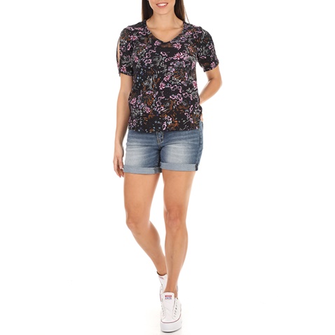 GARCIA JEANS-Γυναικείο τζιν σορτς GARCIA JEANS Rachelle μπλε