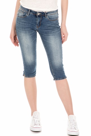 GARCIA JEANS-Γυναικείο τζιν κάπρι GARCIA JEANS μπλε