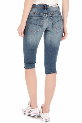 GARCIA JEANS-Γυναικείο τζιν κάπρι GARCIA JEANS μπλε