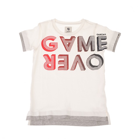 GARCIA JEANS-Παιδικό t-shirt για αγόρια GARCIA JEANS εκρού