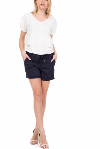 GARCIA JEANS-Γυναικείο σορτς GARCIA JEANS μπλε σκούρο