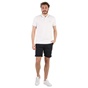 GARCIA JEANS-Ανδρική polo μπλούζα GARCIA JEANS λευκή