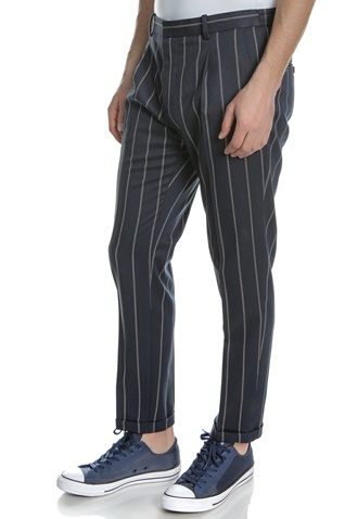 SCOTCH & SODA-Ανδρικό chino παντελόνι SCOTCH & SODA μπλε