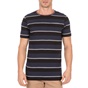SCOTCH & SODA-Ανδρική μπλούζα SCOTCH & SODA ριγέ μπλε και μαύρη