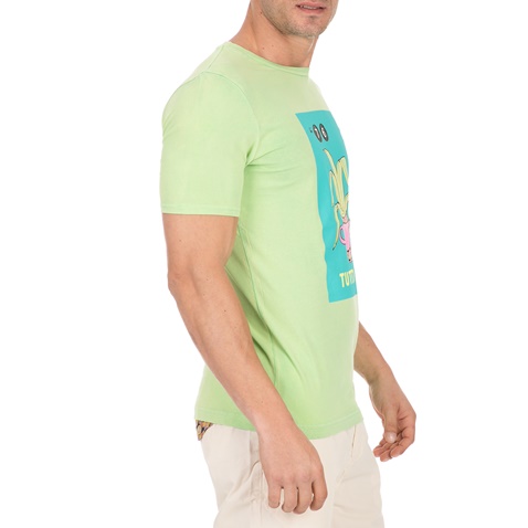 SCOTCH & SODA-Ανδρικό t-shirt SCOTCH & SODA πράσινο