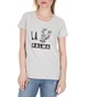 SCOTCH & SODA-Γυναικεία μπλούζα SCOTCH & SODA γκρι