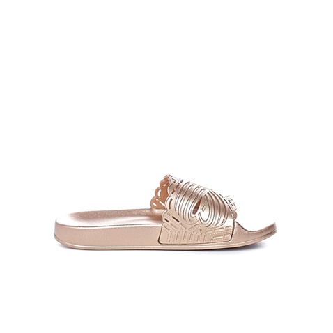 TED BAKER-Γυναικεία slides TED BAKER MISSLEY ροζ χρυσά