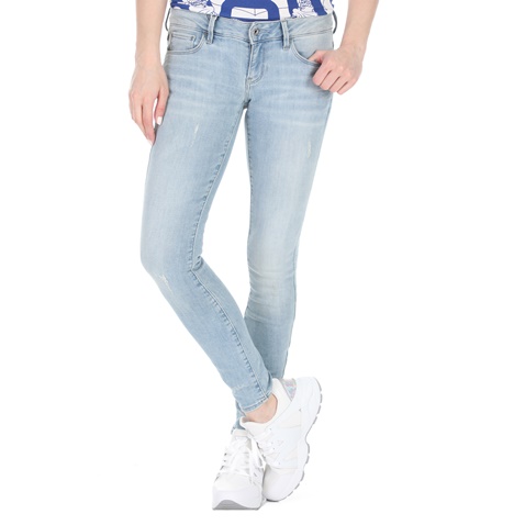 G-STAR RAW-Γυναικείο jean παντελόνι G-STAR RAW Deconst μπλε