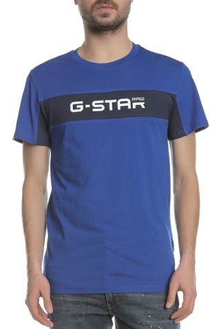 G-STAR-Ανδρική μπλούζα G-STAR μπλε