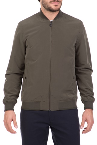TED BAKER-Ανδρικό τζάκετ TED BAKER LEN χακί