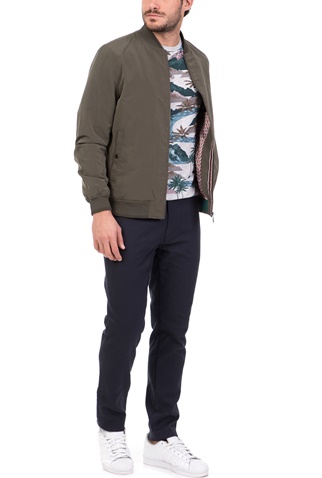 TED BAKER-Ανδρικό τζάκετ TED BAKER LEN χακί