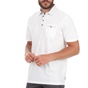 TED BAKER-Ανδρική polo μπλούζα TED BAKER SAHARAH λευκή