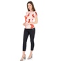 TED BAKER-Γυναικεία κοντομάνικη μπλούζα TED BAKER DILLIA FANTASIA ροζ