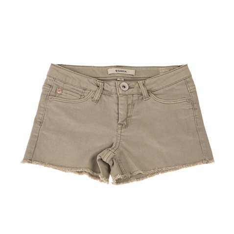 GARCIA JEANS-Παιδικό jean σορτς για κορίτσια GARCIA JEANS χακί 