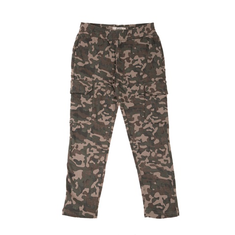 GARCIA JEANS-Παιδικό παντελόνι cargo GARCIA JEANS μπεζ χακί