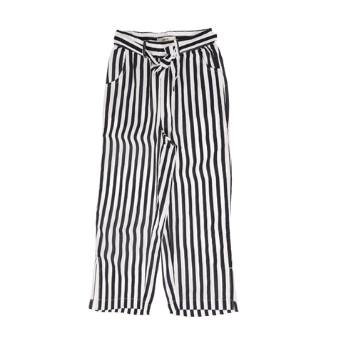 GARCIA JEANS-Παιδικό cropped παντελόνι GARCIA JEANS ασπρόμαυρο 