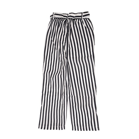 GARCIA JEANS-Παιδικό cropped παντελόνι GARCIA JEANS ασπρόμαυρο 