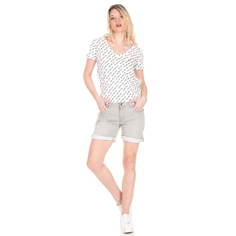 GARCIA JEANS-Γυναικείο jean σορτς GARCIA JEANS Rachelle γκρι