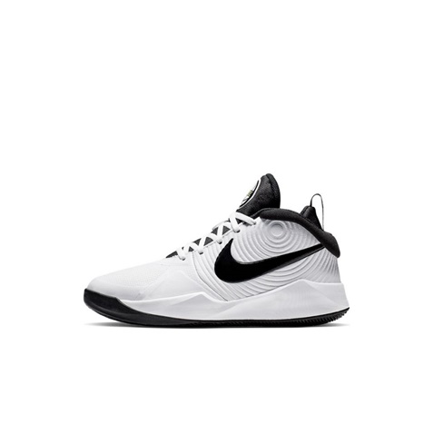 NIKE-Παιδικά παπούτσια basketball NIKE Team Hustle λευκά