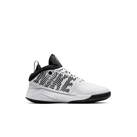 NIKE-Παιδικά παπούτσια basketball NIKE Team Hustle λευκά