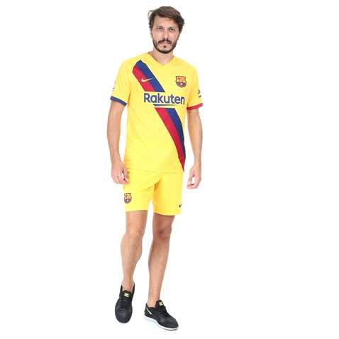 NIKE-Ανδρικό αθλητικό σορτς NIKE FCB M NK BRT STAD κίτρινο