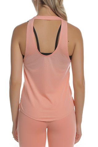 NIKE-Γυναικείο αμάνικο μπλουζάκι Nike Breathe Miler Running Tank ροζ