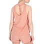 NIKE-Γυναικείο τοπ NIKE MILER TANK BREATHE ροζ