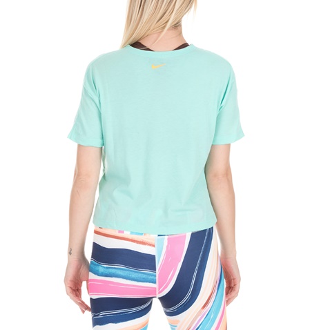 NIKE-Γυναικείο t-shirt NIKE MILER SURF μπλε