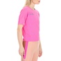 NIKE-Γυναικείο t-shirt NIKE MILER SURF ροζ
