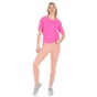 NIKE-Γυναικείο t-shirt NIKE MILER SURF ροζ