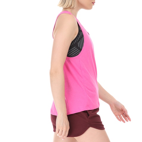 NIKE-Γυναικείο τοπ Nike Dri-FIT Miler Run ροζ