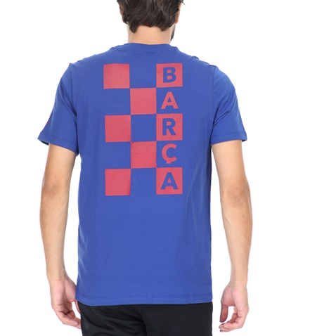 NIKE-Ανδρική κοντομάνικη μπλούζα NIKE FCB KIT STORY TELL μπλε