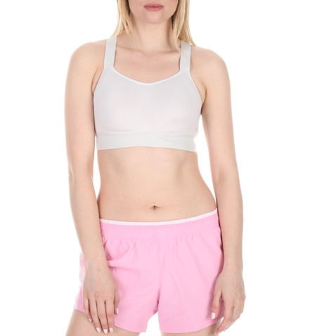 NIKE-Γυναικείο αθλητικό μπουστάκι Nike Breathe Dri-FIT MED γκρι