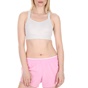 NIKE-Γυναικείο αθλητικό μπουστάκι Nike Breathe Dri-FIT MED γκρι