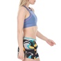 NIKE-Γυναικείο αθλητικό μπουστάκι Nike Swoosh Surf to Sport μπλε ροζ
