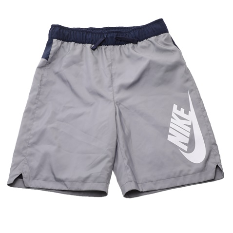 NIKE-Παιδική αθλητική βερμούδα NIKE SW WOVEN γκρι