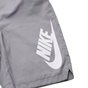 NIKE-Παιδική αθλητική βερμούδα NIKE SW WOVEN γκρι