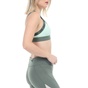 NIKE-Γυναικείο αθλητικό μπουστάκι NIKE INDY LOGO BRA πράσινο