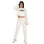 NIKE-Γυναικείο αθλητικό cropped top NIKE λευκό