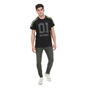 G-STAR RAW-Ανδρική μπλούζα G-STAR RAW GRAPHIC 17 LOOSE R T μαύρη