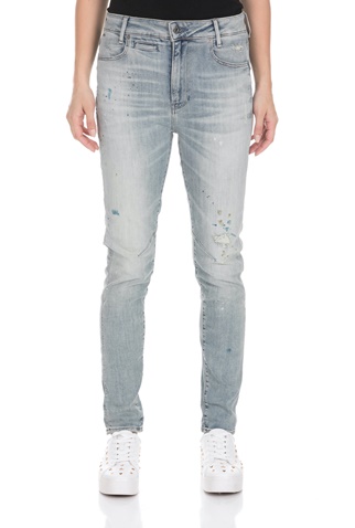 G-STAR-Γυναικείο τζιν παντελόνι G-STAR RAW D-STAQ MID μπλε