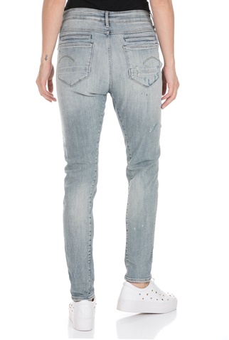 G-STAR-Γυναικείο τζιν παντελόνι G-STAR RAW D-STAQ MID μπλε