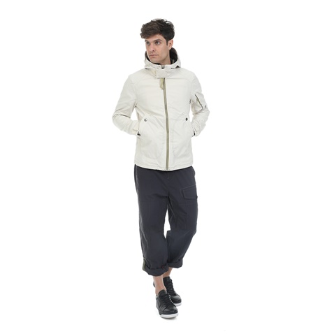 G-STAR RAW-Ανδρικό jacket G-STAR RAW BOLT OVERSHIRT λευκό