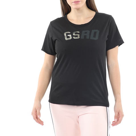 G-STAR RAW-Γυναικείο t-shirt G-STAR RAW CAIRN LOOSE R T μαύρη