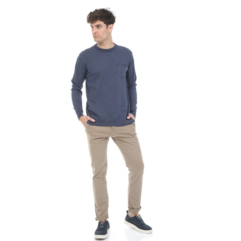 G-STAR RAW-Ανδρικό πουλόβερ G-STAR RAW μπλε