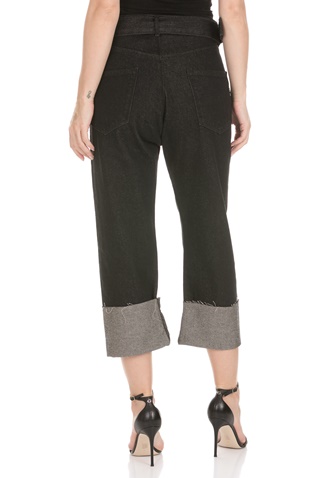 SCOTCH & SODA-Γυναικείο jean boyfriend SCOTCH & SODA FREEDIVER μαύρο