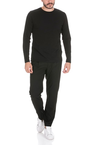 TED BAKER-Ανδρικό παντελόνι TED BAKEER  WOLFI μαύρο