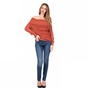 SILVIAN HEACH-Γυναικείο off the shoulder WYNDHAM SILVIAN HEACH καφέ