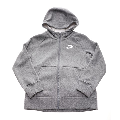 NIKE-Παιδική  ζακέτα φούτερ Nike NSW PE FULL ZIP γκρί